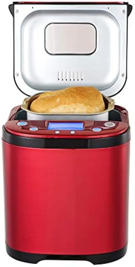 Bread Maker Machine with Nonstick Bowl, Bread Hook, Measuring Cup & Spoon. 15-in-1, Gluten-Free Bread, Cake& Yogurt 3