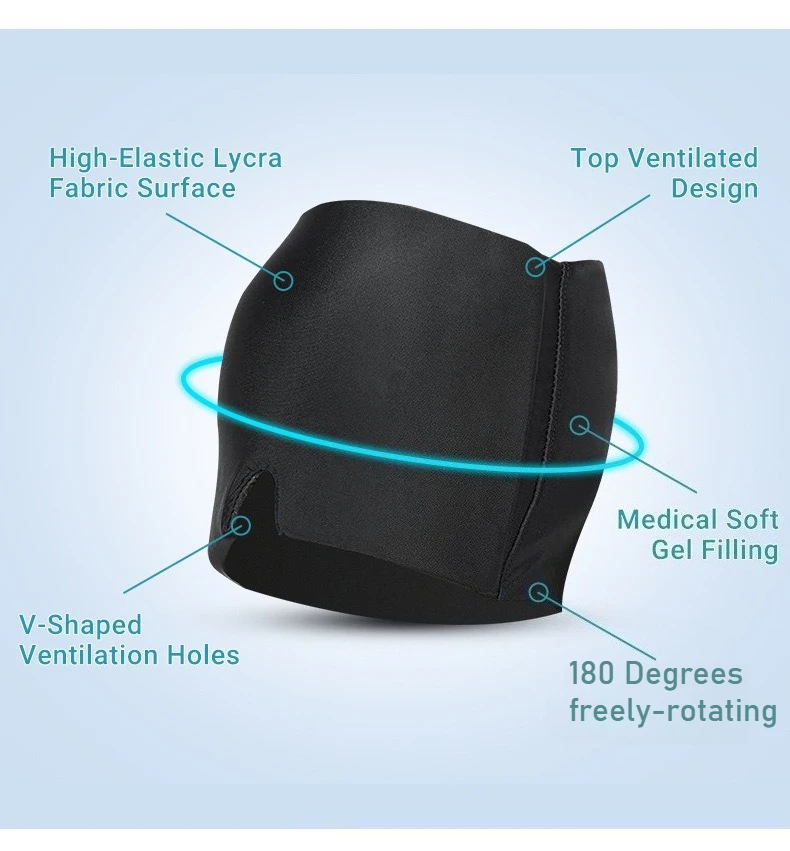 Migraine Relief Hat headache hat Gel Hot Cold Therapy Ice Cap For Relieve Pain Ice Hat Eye Mask Stress Pressure Pain Relief