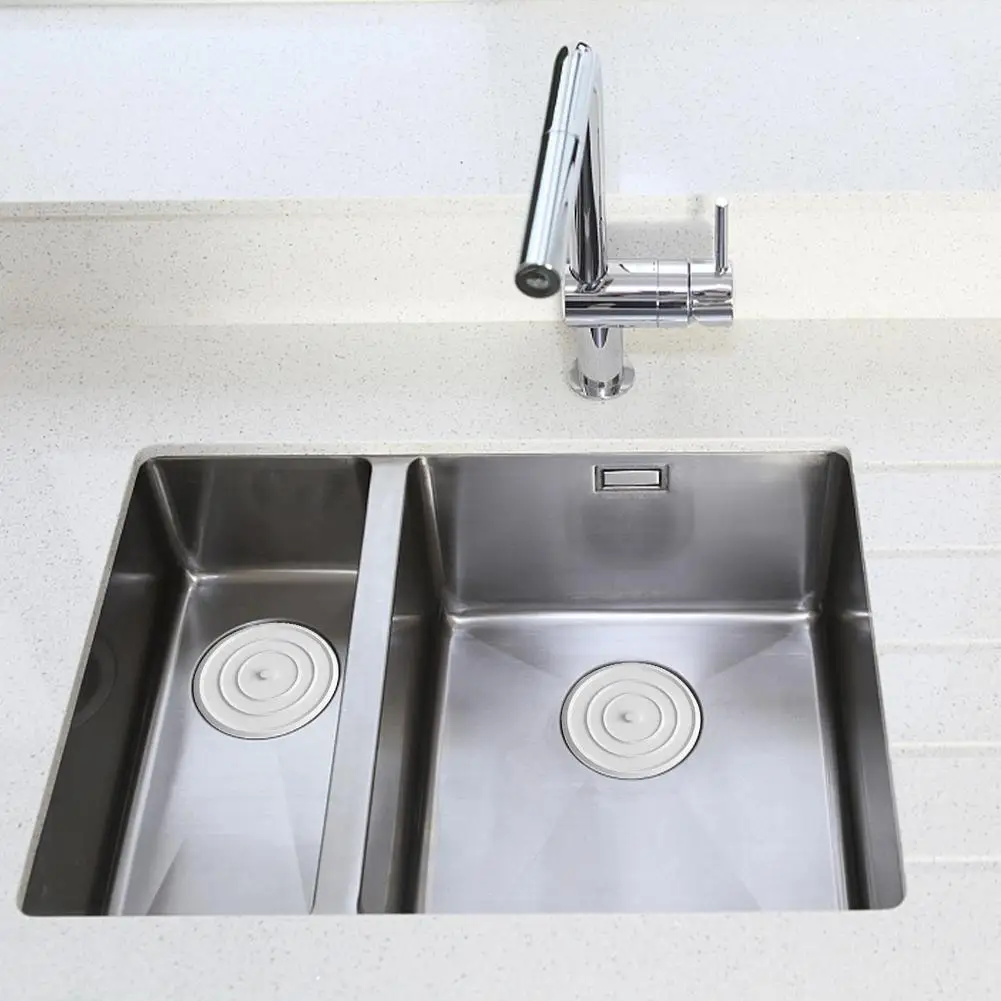 Shower Drain Cover Large Silicone Bathtub Stopper Leakage-proof Sink Hair Stopper