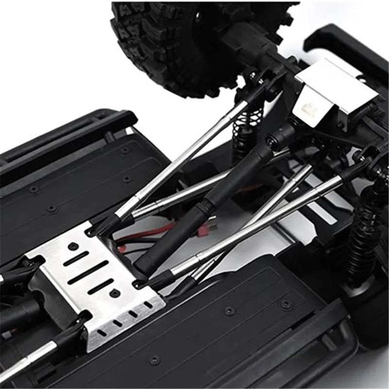Stainless Steel Front Skid Plate Metal Chassis Armor For CROSS RC 1/8 EMOX RC Car Electric Remote Control Model Crawler Accessor
