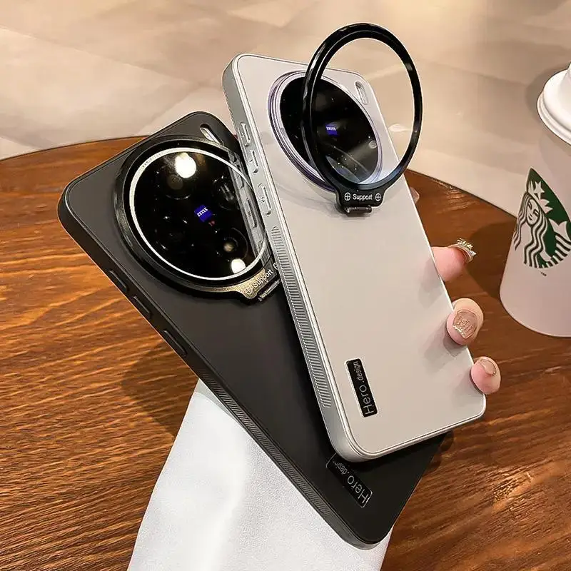Luxury Invisible Lens Mount Matte Cover, Skin-Friendly Bumper Case