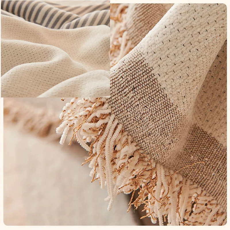 Chenille Sofa Cover Universal Couch Towel Dust Proof Sofa Cushion Cover Anti-cat Scratch Protection Cover Sofa Blanket Carpet 6