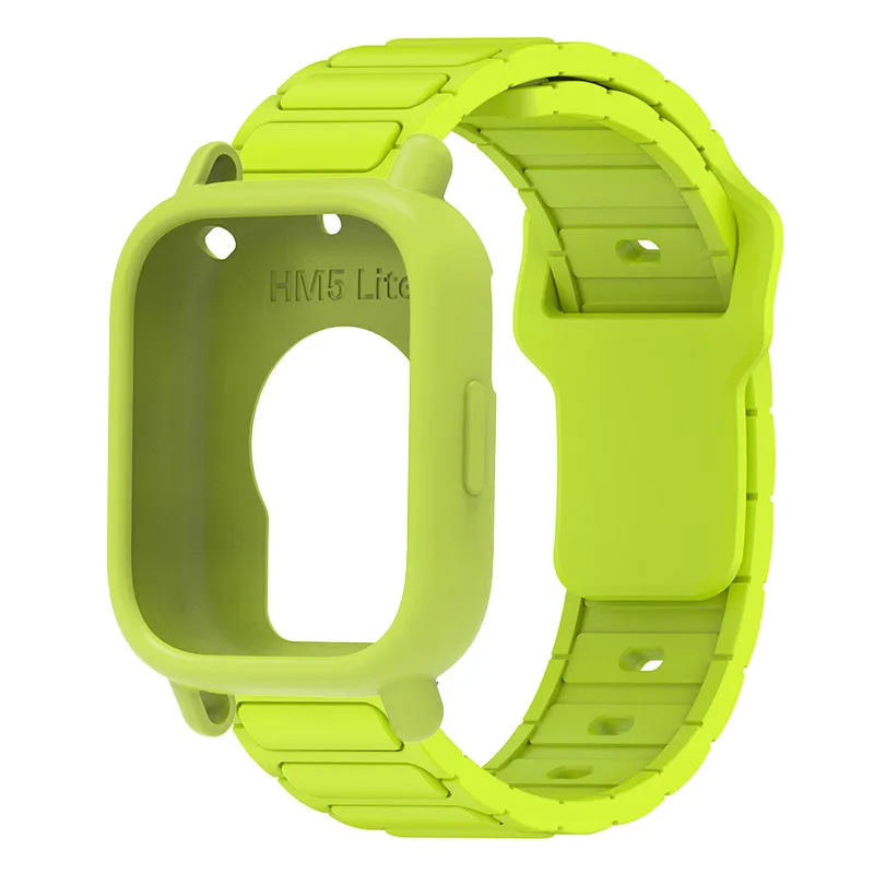 Silicone Protective Case and Strap for Smartwatch - Hollow Out Design