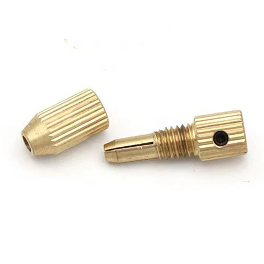 

Factory Garden Drill Chuck Key Wrench 2.0mm Shaft Hole Brass Fixture DrillChuck Small Collet Adapter Smooth Surface