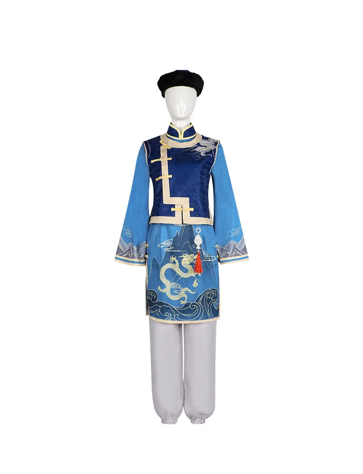 Identity V: Painter Changsheng | Green Traditional Cheongsam Cosplay Costume 16 Identity V Painter Changsheng Green Traditional Cheongsam Cosplay Costume