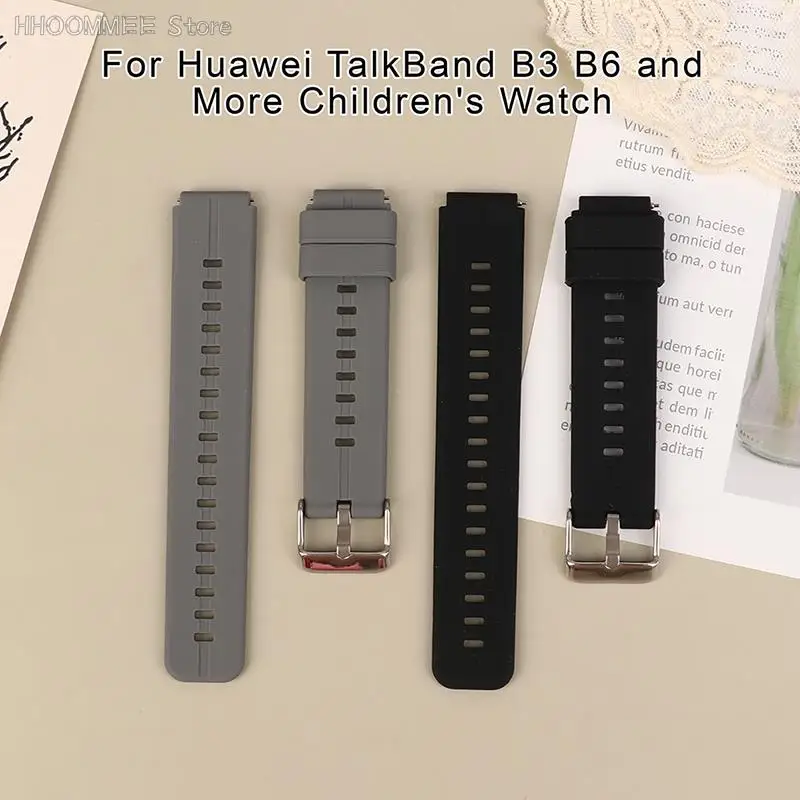 

New 1PC Universal Silicone 16mm Watch Band Strap for -Huawei TalkBand B3 B6 TW2T35400 TW2T35900 and more Children's Watch