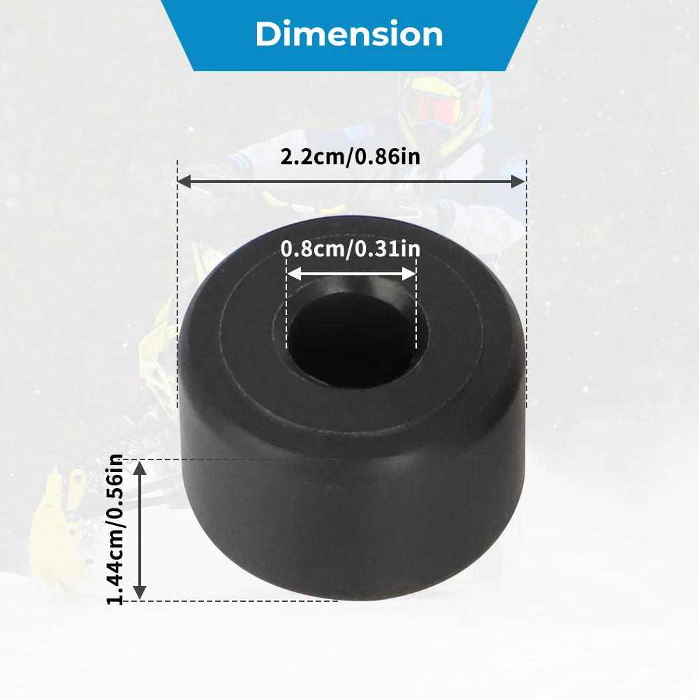 For Ski doo QRS B&B Monster Tuff Secondary Rollers Bearing Roller Ball Bearing Solid Wheel kit Wheel Assist Roller Support