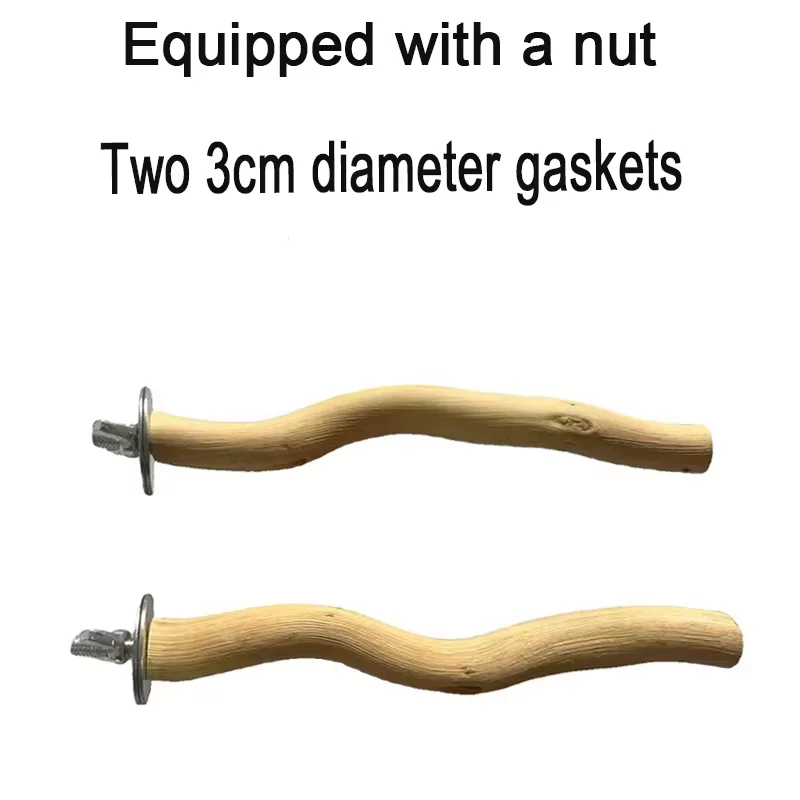 Natural Wood Bird Perch 2