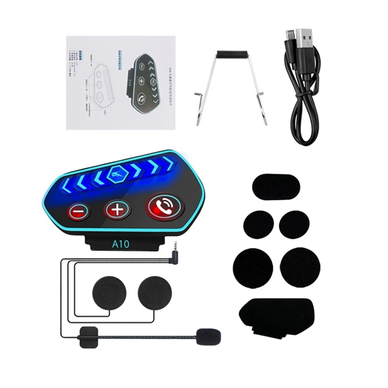 

Bluetooth-гарнитура для мотоциклетного шлема с защитой от воды