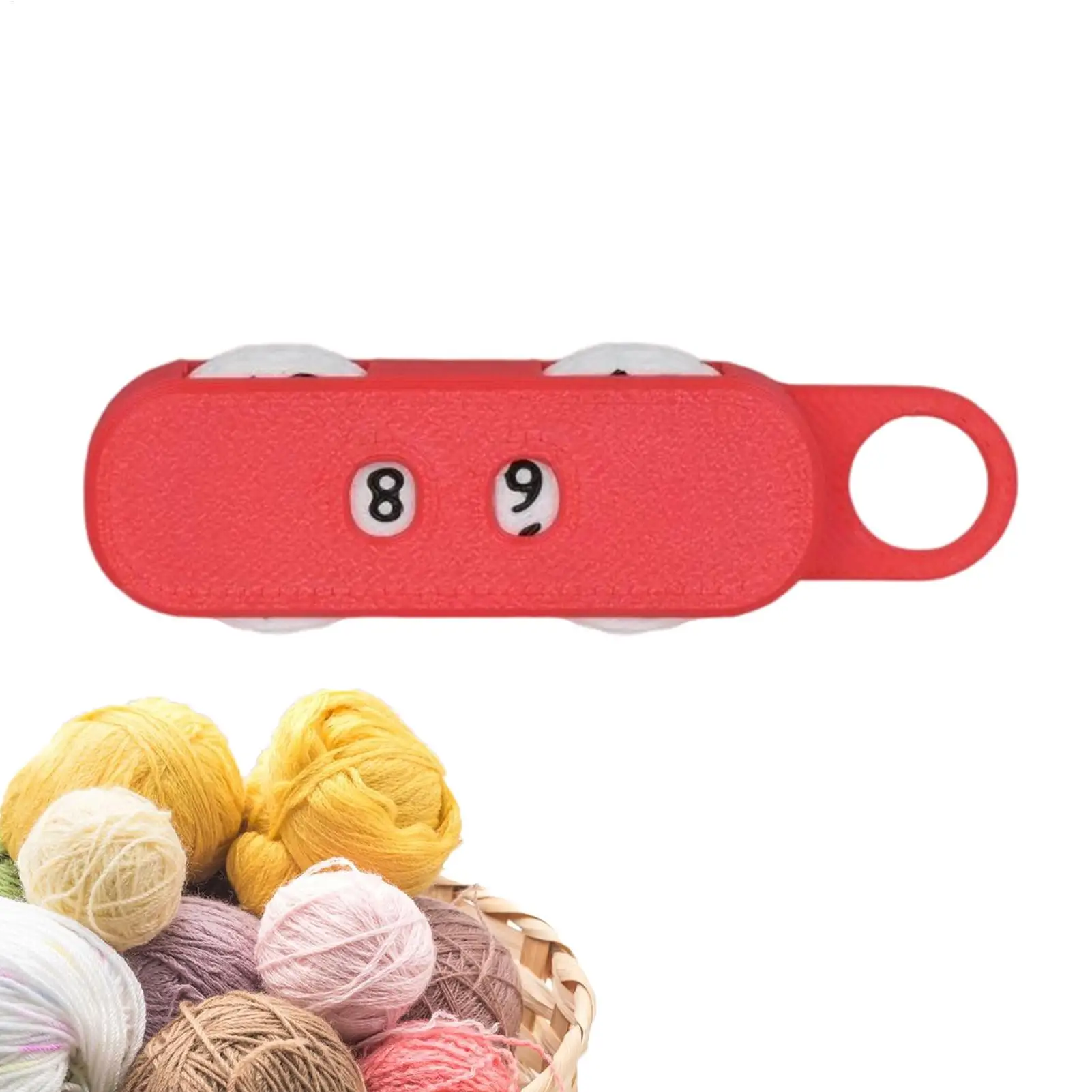 Knitting Counters Row Counters Crochet Weaving Knit Stitc h Tool For Sewing Machine Crafts Knitting Needle Marking Tools