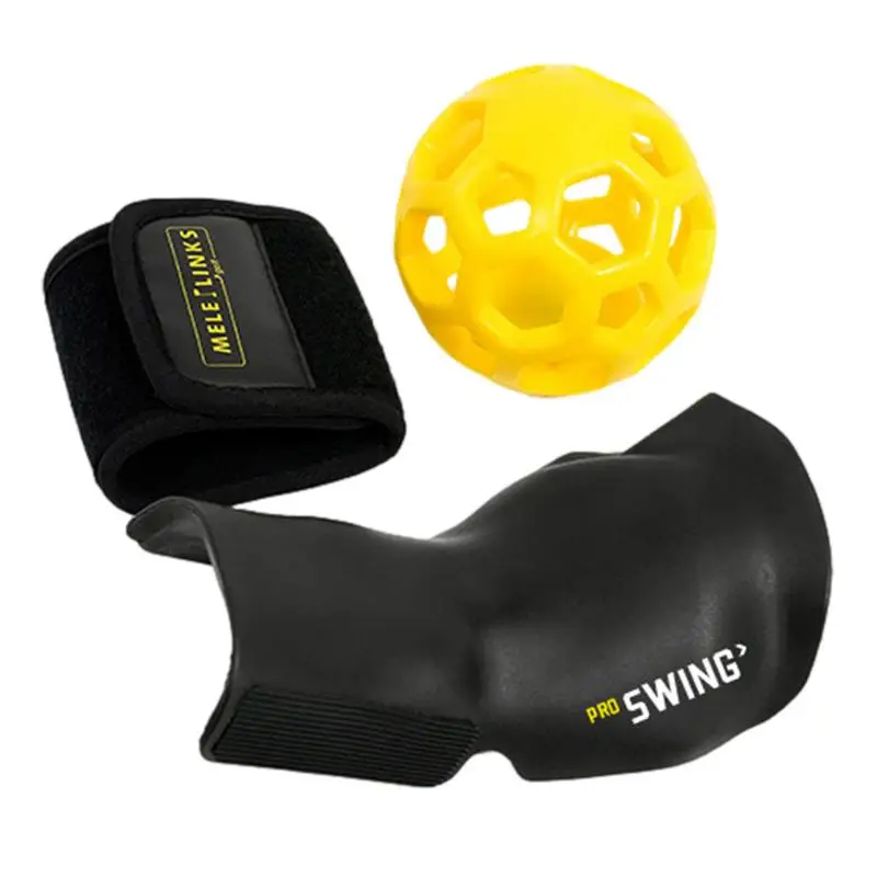 

Portable Golf Swing Trainer Ball Golf Swing Posture Corrector Training Aid Balls Adjustable Wrist Sleeve Golf Training Ball