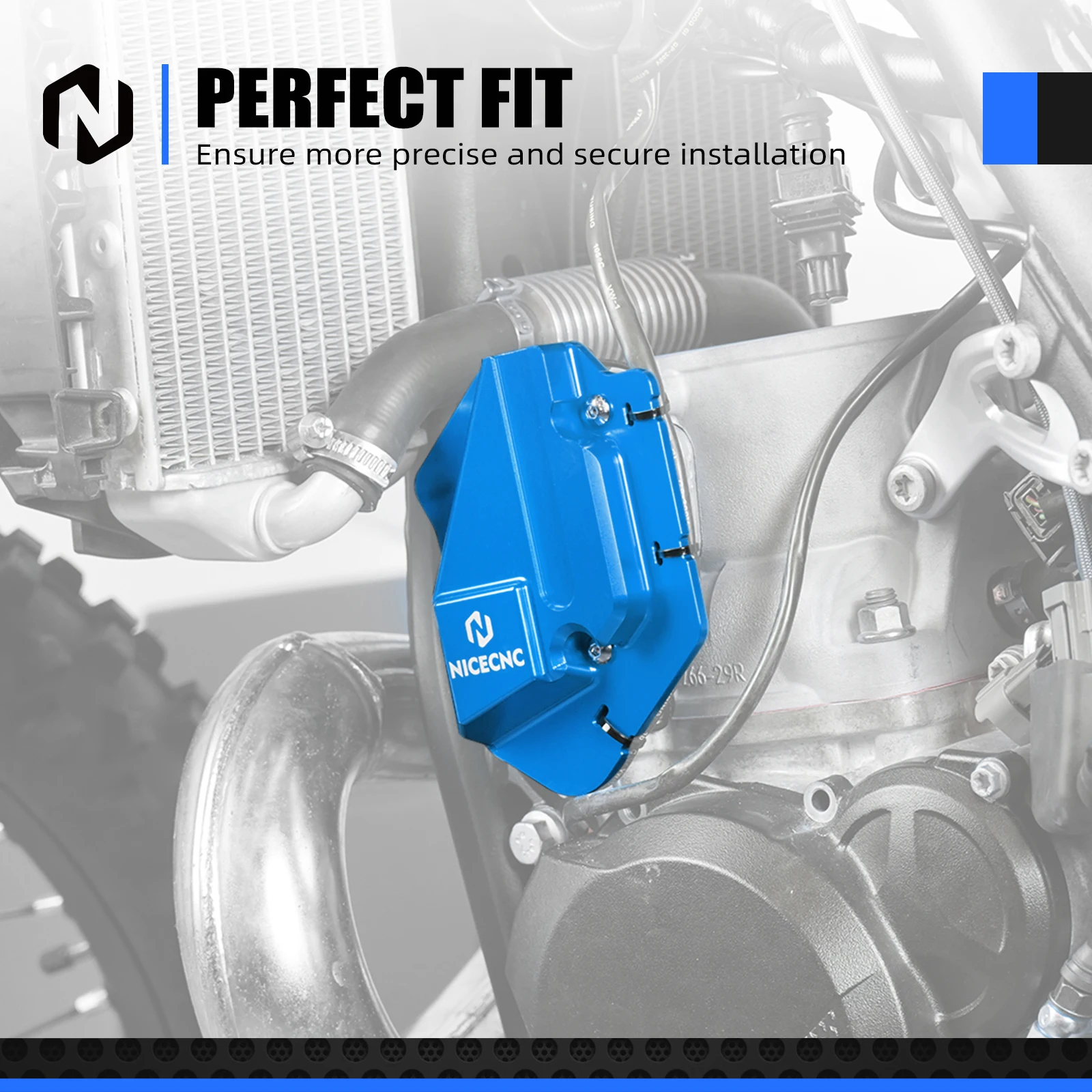 NICECNC Für Husqvarna 2024-2026 TE 300 TE 250 Für KTM EXC 300 250 XCW 300 Linker Leistungsventildeckel TC 250 125 TX 300 2023-2024 – Detail 8