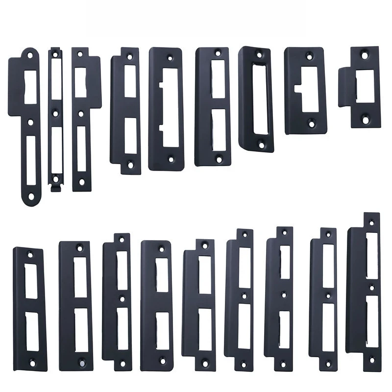 Room Door Locks Lock Body Guide Piece Wooden Door Special Lock Piece Bedroom Frame Steel Plate door latch sliding door latch door lock latch