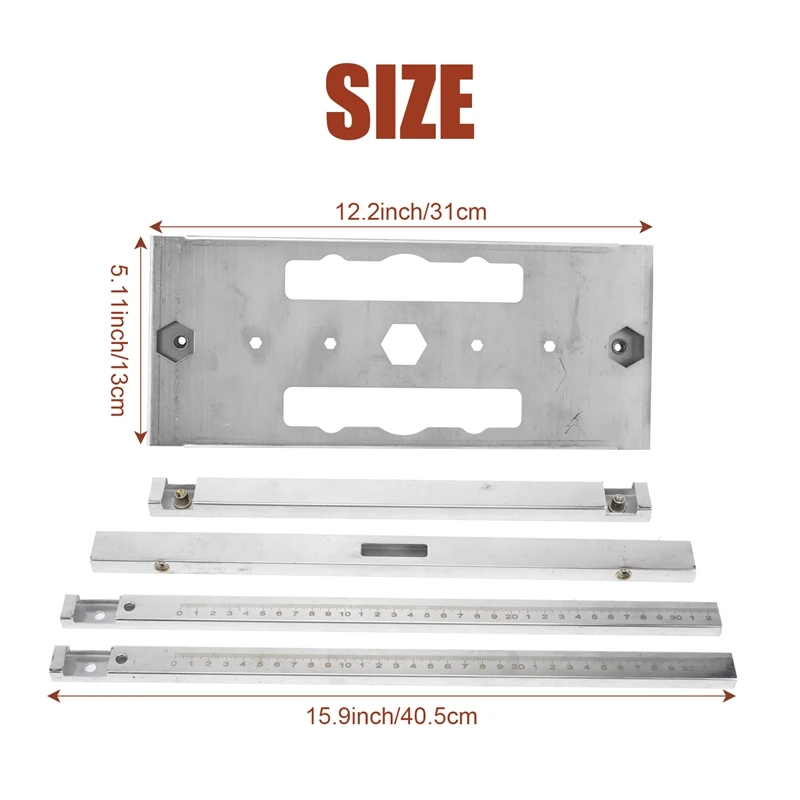 Multifunctional Edge Guide Positioning Cutting Wood Board Tool Electricity Circular Saw Trimmer Machine Woodworking