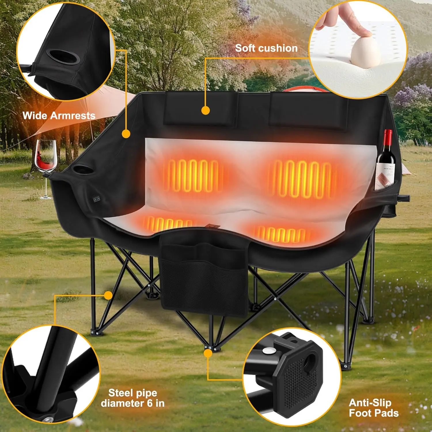 Heated Camping Chair 6