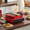 SUPOR 220V Split Double Flavour Electric Hotpot 5L/6L Household Multifunctional Electric Cooker 1800W Electric Cooker 2