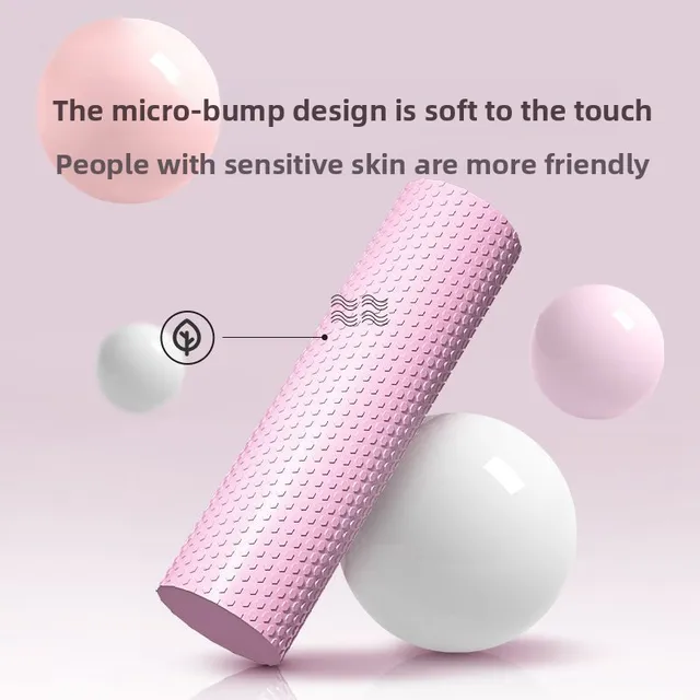 EVA Yoga Foam Roller High Density Pilates Fitness Muscle Massage 30cm 10cm Diameter Unisex for Home Gym Workout Recovery 4