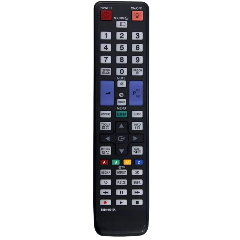 삼성 TV용 BN59-01040A 교체 리모컨, 쉬운 설치, PS58C7000, PS63C7000, PS63C7000YK, PS63C7780, PS50C7000, LA55C750R2M, LA55C750