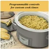 7-Quart Cook and Carry Programmable Slow Cooker, Grey 4