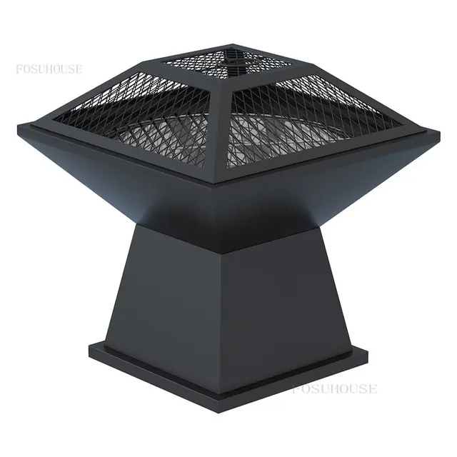 Beltéri Tűz Gödrök Faszén Kályha Háztartási Hálószoba Fűtés Brazier Kültéri Udvar Bbq Grill Garden Füst Nélküli - Image 2