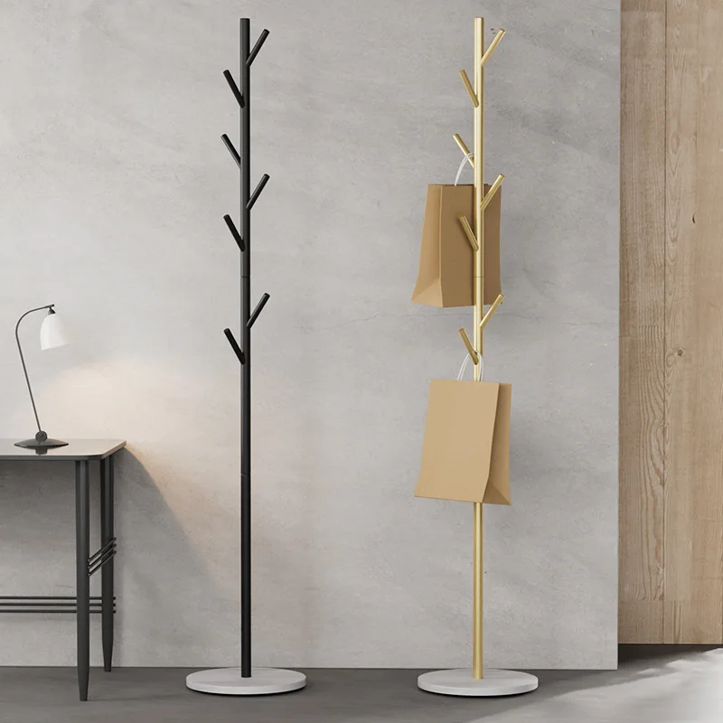 

Heavy Duty Modern Floor Good Quality Free Standing Stand Clothes Hanger Hat Stand Rack Coat Racks Coat Tree Purse Rack
