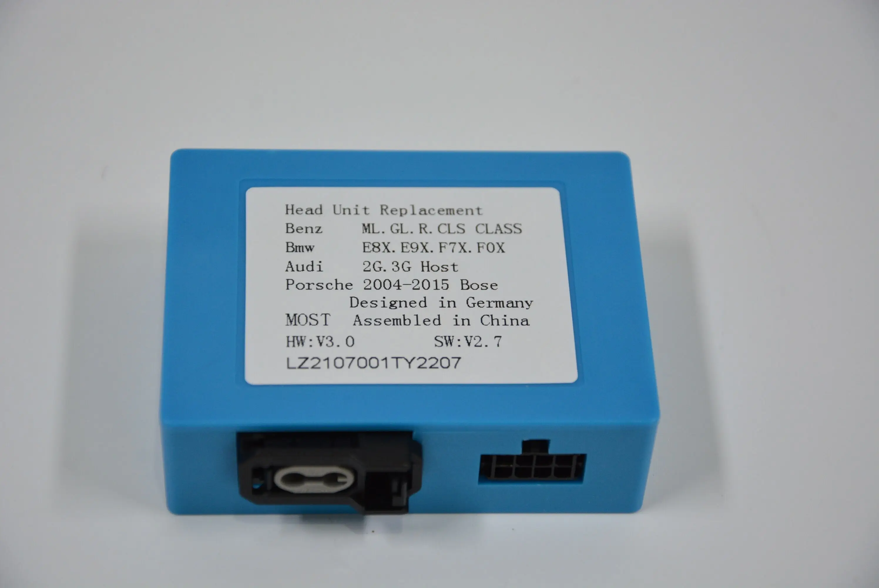 

For Range Rover Land Rover Fiber Box Car Optical Fiber Decoder Box Amplifier Adapter BOSE audio