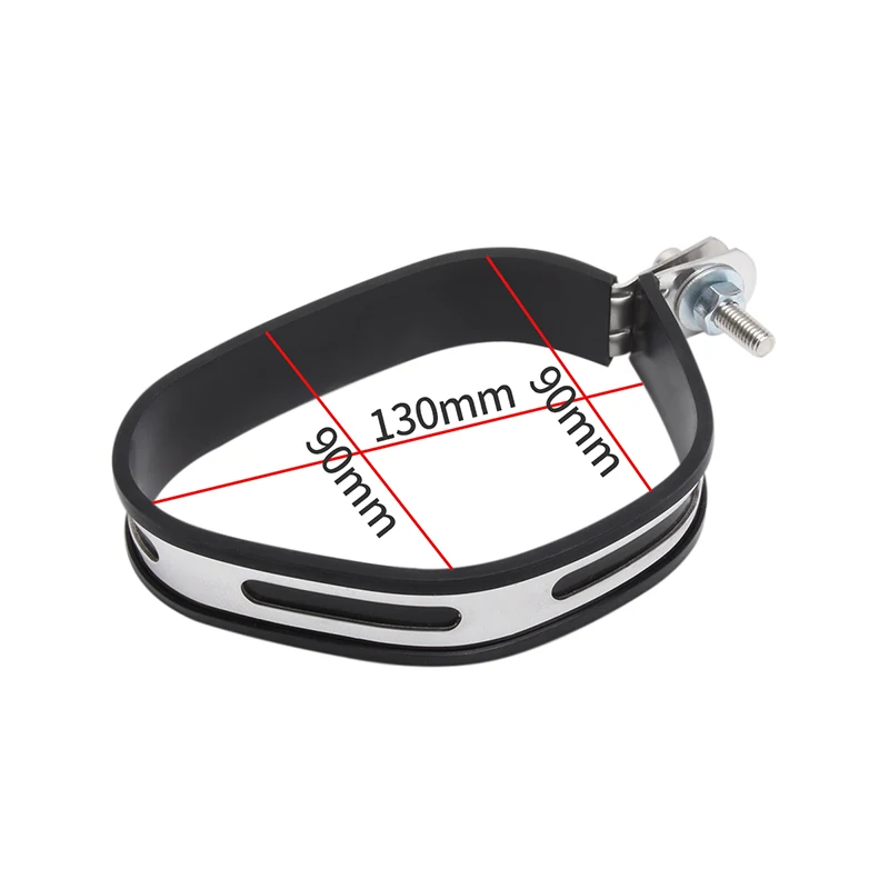 Motorcycle Muffler Clamps Exhaust Muffler Silencer Pipe Hanger Mount Bracket Fixed Ring Support Bracket - Image 6