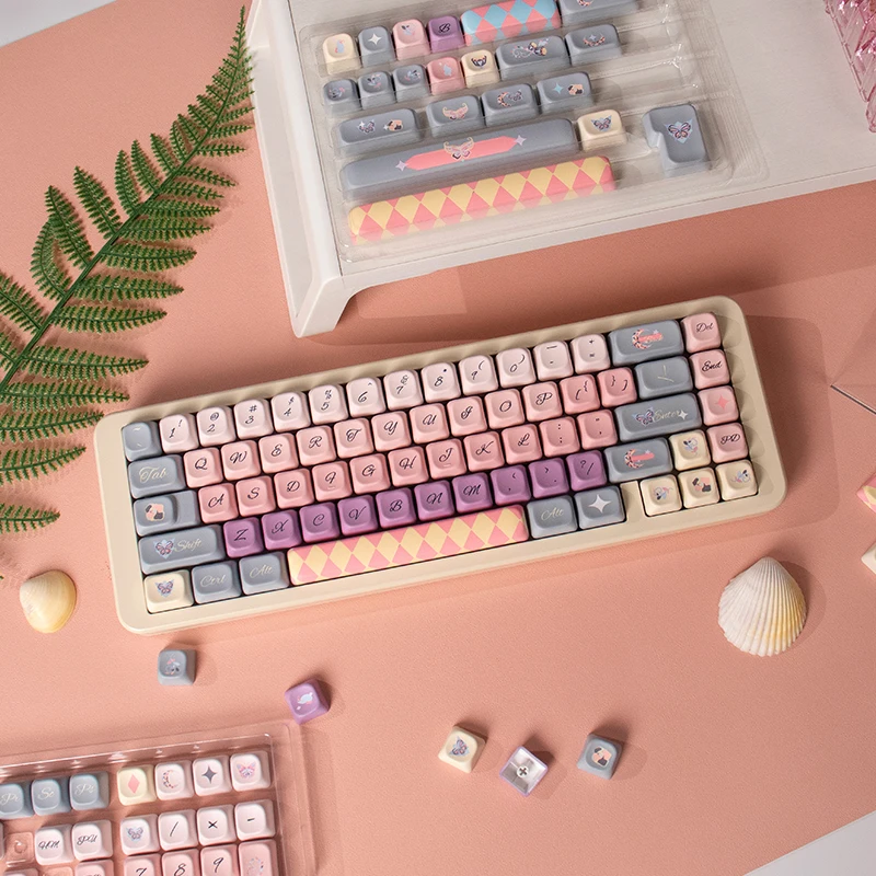 keycaps personalizados PBT Dye-sub keycaps para teclado