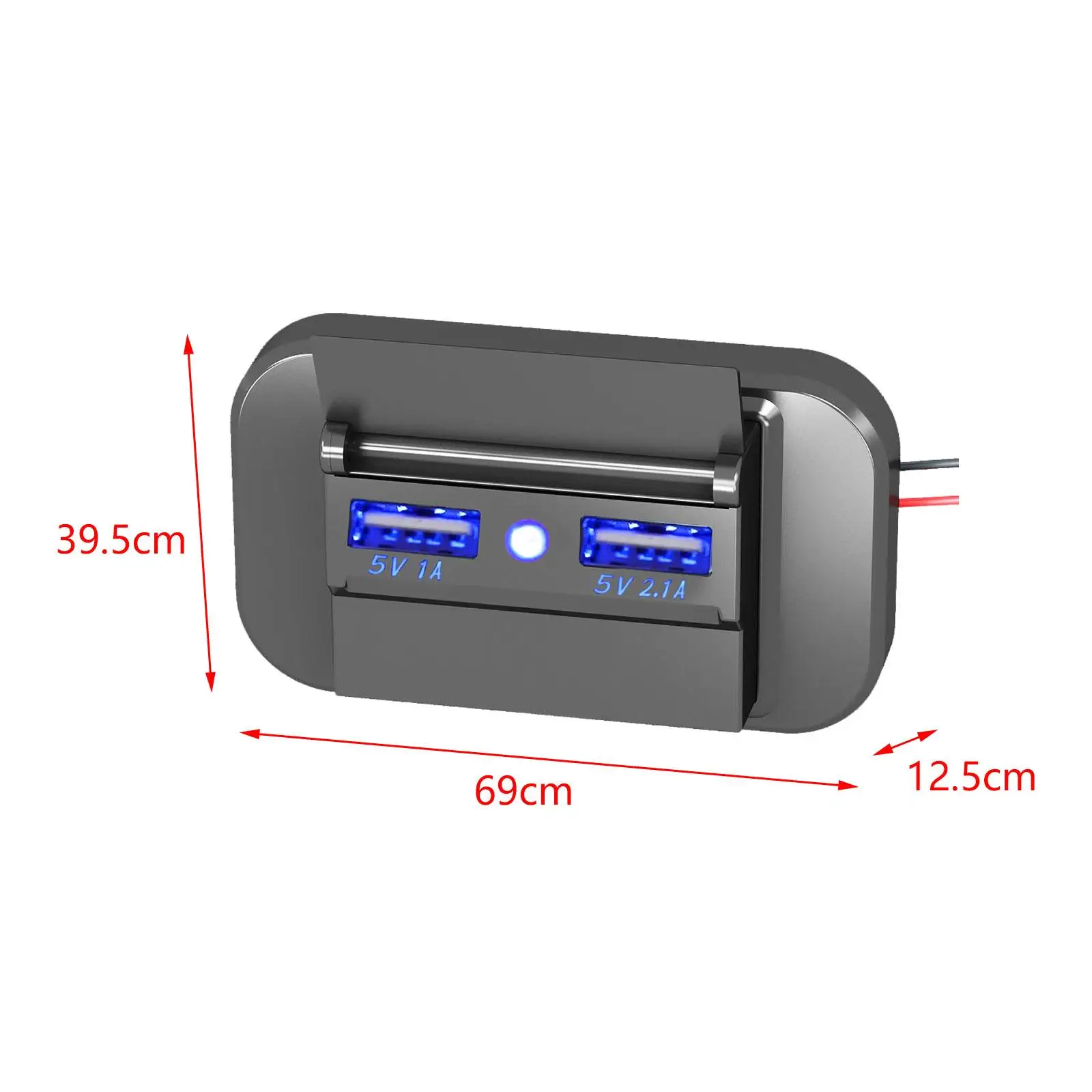 RV USB Outlet Panel Automotive Accessories USB Phone Charger Charging