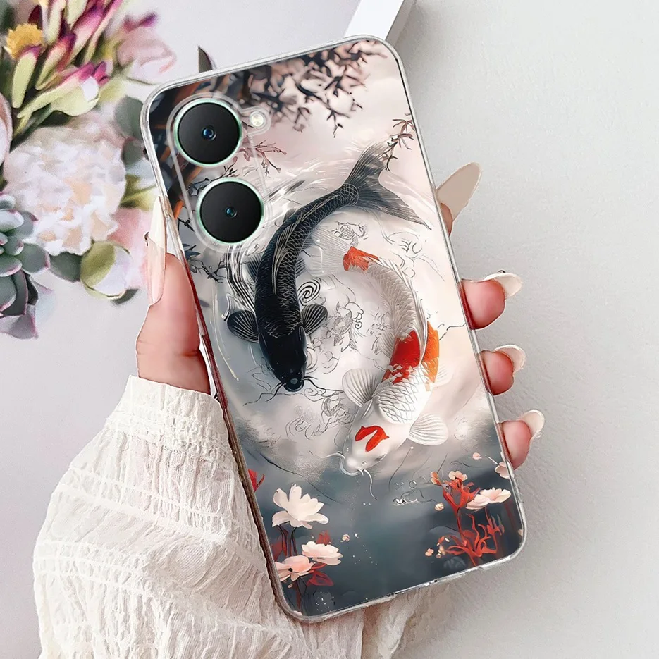 Cool Dragon Painted Soft Slim Phone Case - Stylish Protective Back Cover