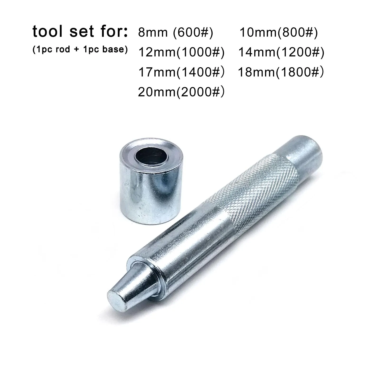 Metal Eyelets 1mm to 20mm Grommet Mold Ring Air Hole Rivet Installation Punch Tool DIY Handmade Accessories High Quality Steel