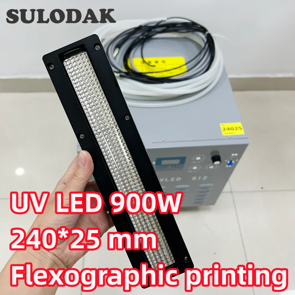 UV Light UV Lamp Ultraviolet LED UV Curing Lamp 900w 395nm Ink Curing Lamp For Flexographic printing