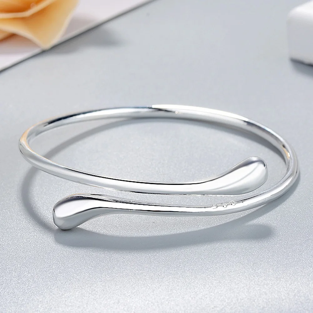 Sterling Silver Water Drop Bracelet Image 1
