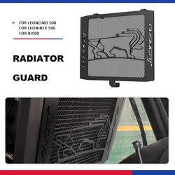 For Benelli Leoncino 500 LeonineX 500 BJ BJ500 Motorcycle Radiator Grille Guard Grill Protector Cover Cooler Net Fender