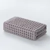 34X74cm Cotton Bath Waffle Towel Set For Children Baby Skin Friendly High Quality Soft Absorbent Home Bathroom Kitchen Washcloth 4