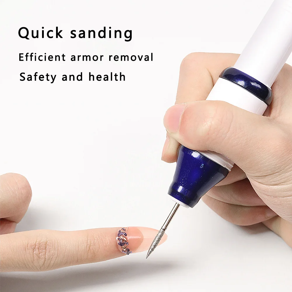 

Handheld Nail Polisher USB Charging port Grinding Polishing Manicure Exfoliating Professional Manicure Products Polisher Drill