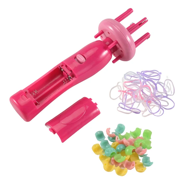 【NOUVEAU A39M】 Appareil portable électrique automatique pour coiffure DIY, machine à tresser, rouleau à tresser, kit d'outils po 1