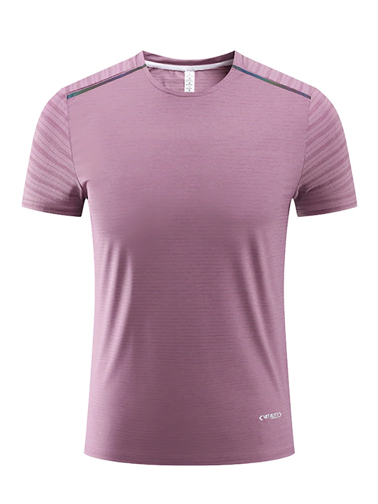 

Походная рубашка Летняя мужская быстросохнущая дышащая Влагоотводящая футболка с рукавом до локтя для бега Мужская спортивная одежда тренировочная одежда