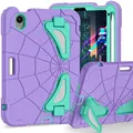 Purple and mint