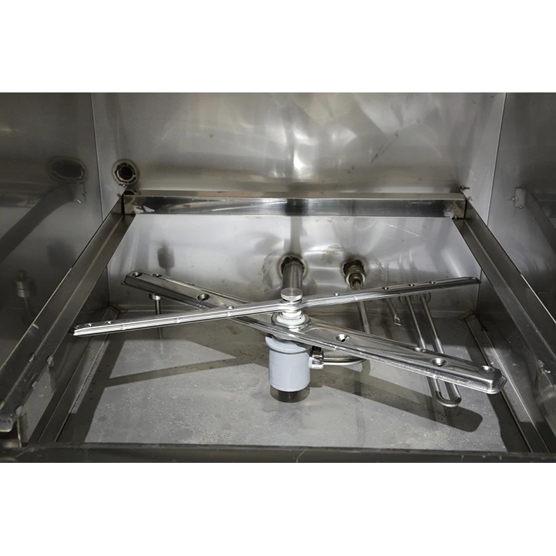 Wholesale Price 2024 Hotel Kitchen Accessories Commercial Dishwasher Freestanding Hood Type Dishwasher Machine 2