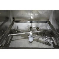 Wholesale Price 2024 Hotel Kitchen Accessories Commercial Dishwasher Freestanding Hood Type Dishwasher Machine 2