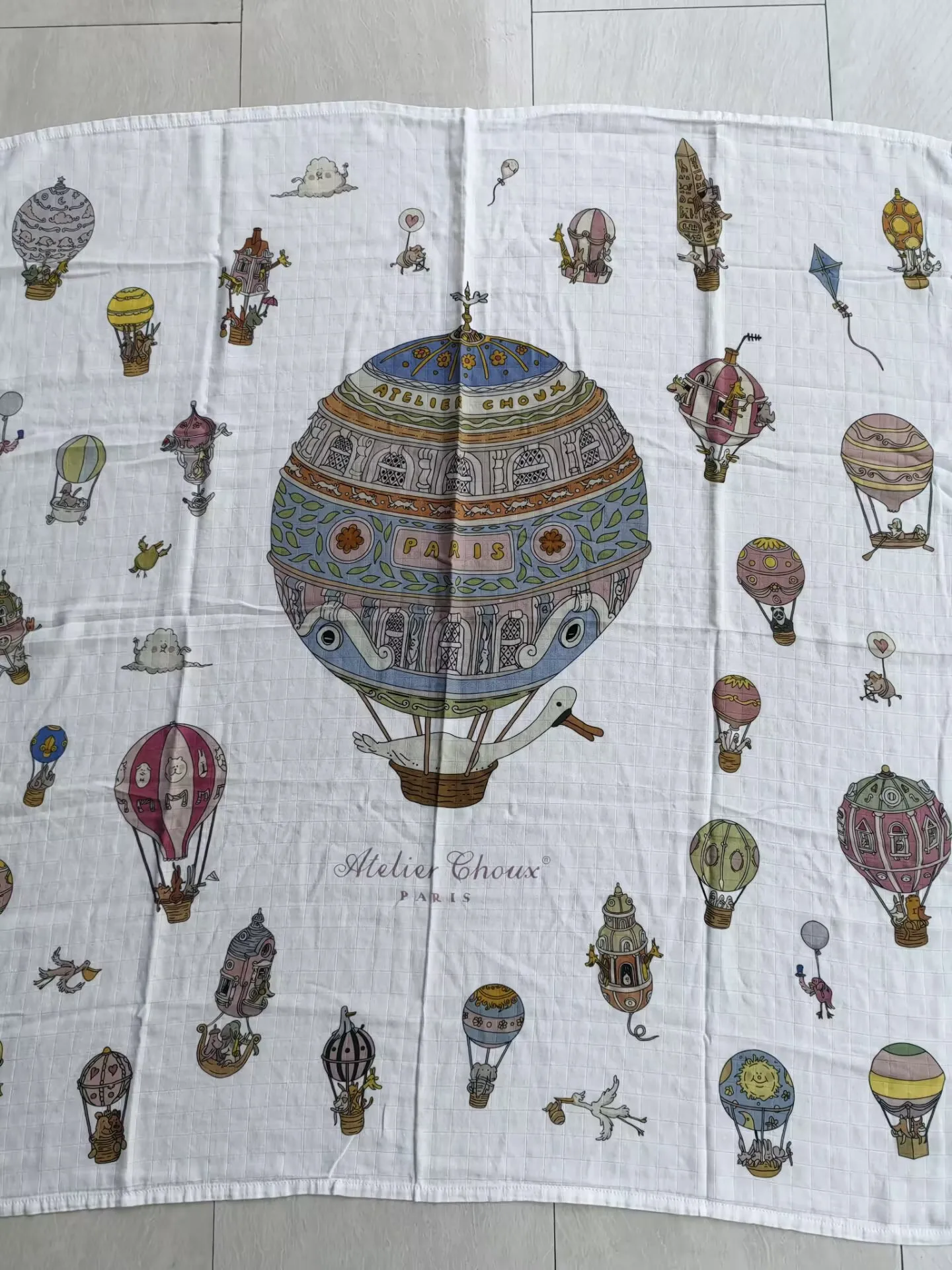 Custom Organic Cotton Baby Blanket 3