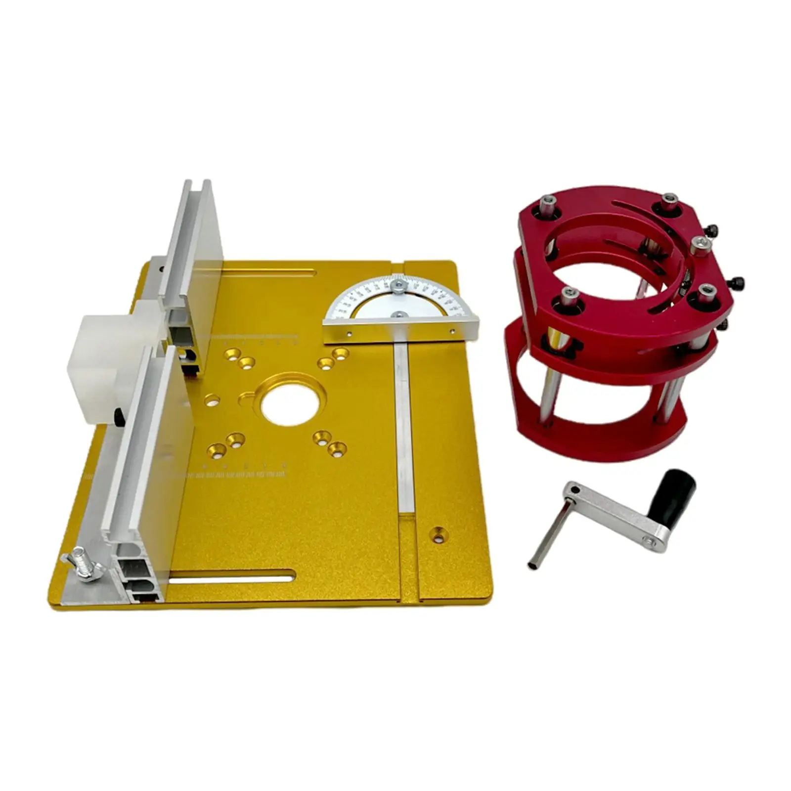 Precision Router Lift Table for Table Saw Carpentry Tool Wood Router Trimmer Precision Router Lift Table for Table Saw Carpentry Tool Wood Router Trimmer