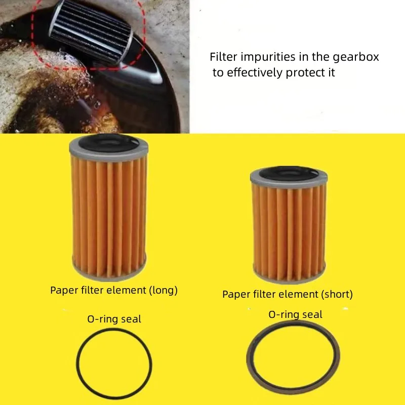 For Nissan TIIDA LIVINA X-TRAIL QASHQAI SUNNY ALTIMA KICKS MRRANO VTC Transmission Oil Filter Filter Gasket