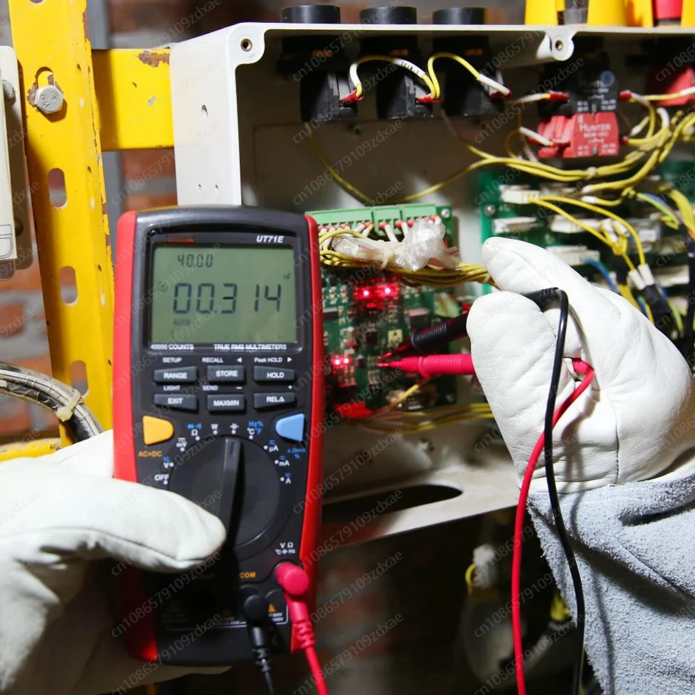 UT71E Smart Multimeter Intelligent True RMS Digital Volt Amp Ohm Capacitance Meter Thermometer USB Interface PC Software