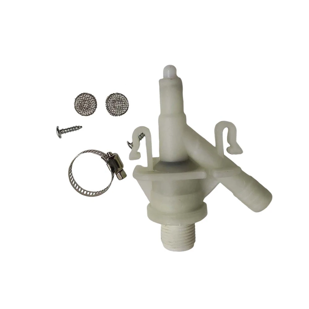 385311641 Plastic Water Valve Kit Durable for 300 310 320 Series - For Sealand Marine Toilet Replacement