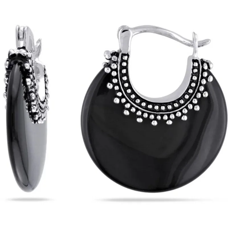 Orecchini Vintage In Giada, Orecchini Pendenti Vintage In Giada - Foto 2