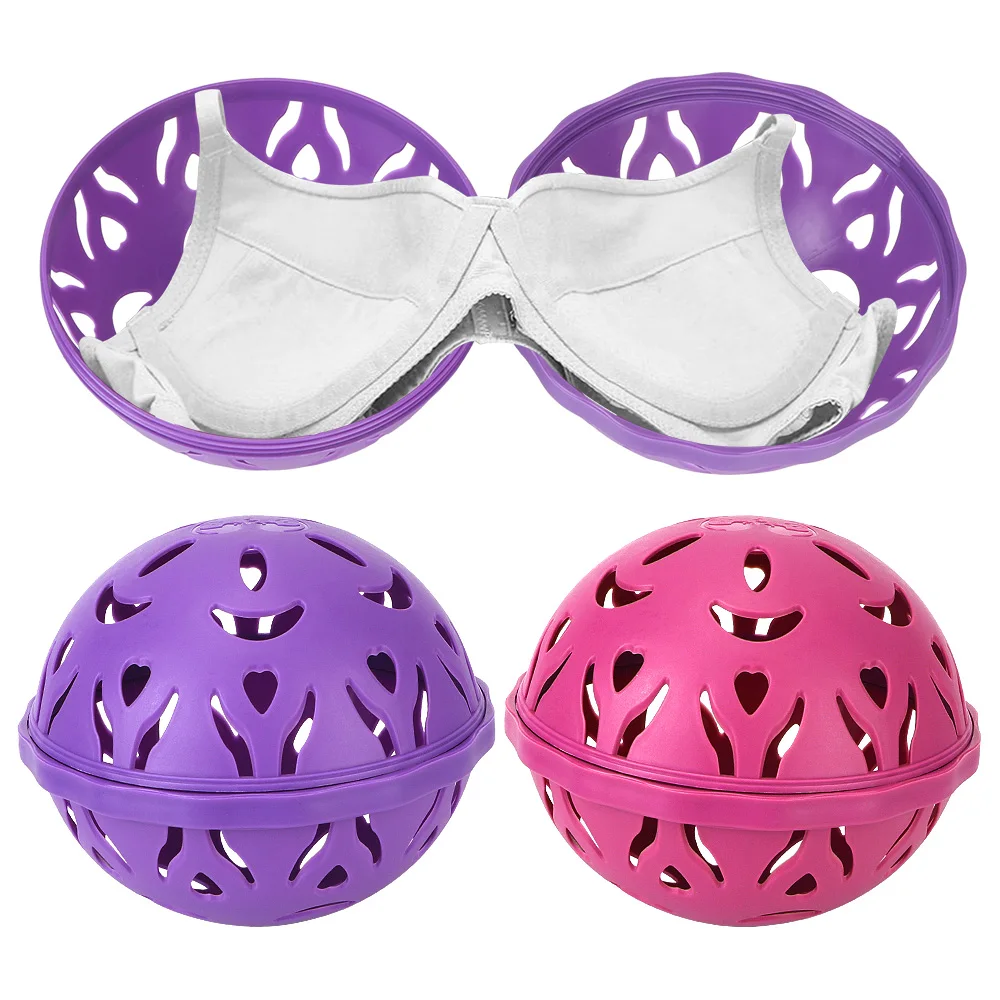 Keeping Clothes Eco-friendly Bra Laundry Balls Washing Machine Bubble Bra Double Ball Saver Washer Reusable laundry ball