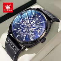 OLEVS 6685 Automatic mechanical men's watch Original Top Brand Men's  Wristwatches Waterproof luminous watch foe Men
