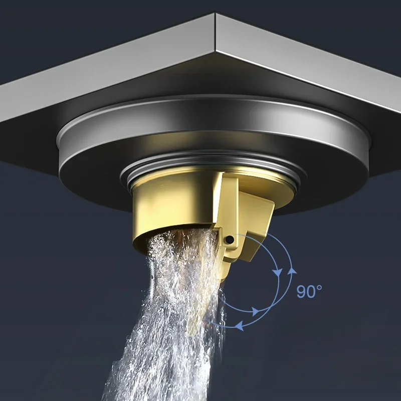 Toilet odor proof floor drain gun gray anti overflow water